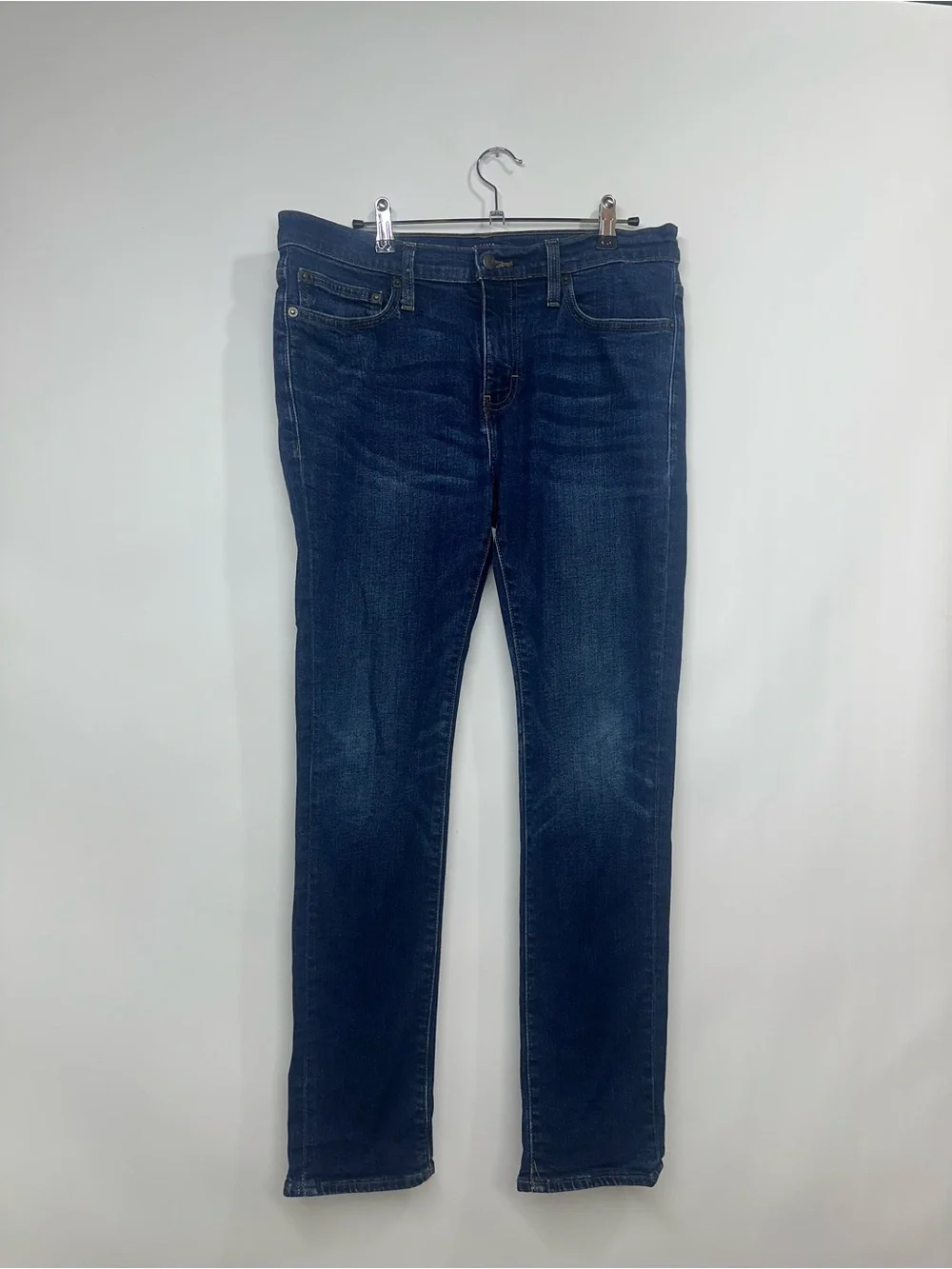 J.Crew Mercantile Flex Jeans Mens 30x30 Dark Wash Stretch Denim Blue
